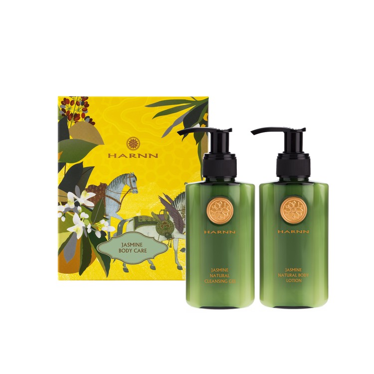 HARNN/ผลิตภัณฑ์เซ็ตดูแลและบำรุงผิวกาย JASMINE BODY CARE SET (90 ML.X2 PCS.) 니코니코 타이 마켓 / 태국 구매 대행