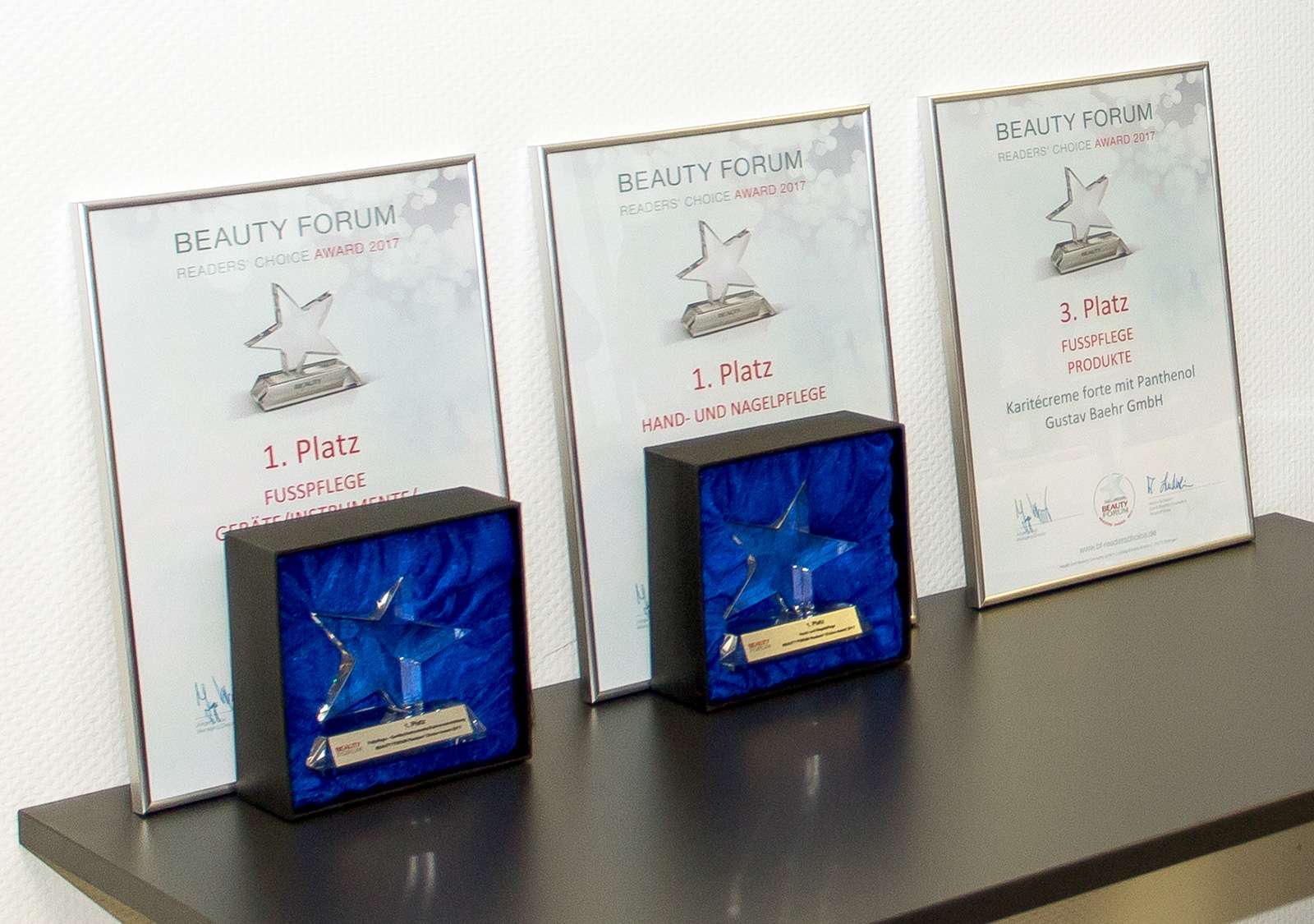Beauty Forum 수상 트로피