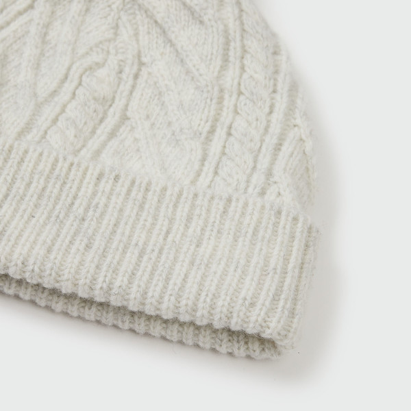XLACK Beanie - Ivory : EENK SHOP