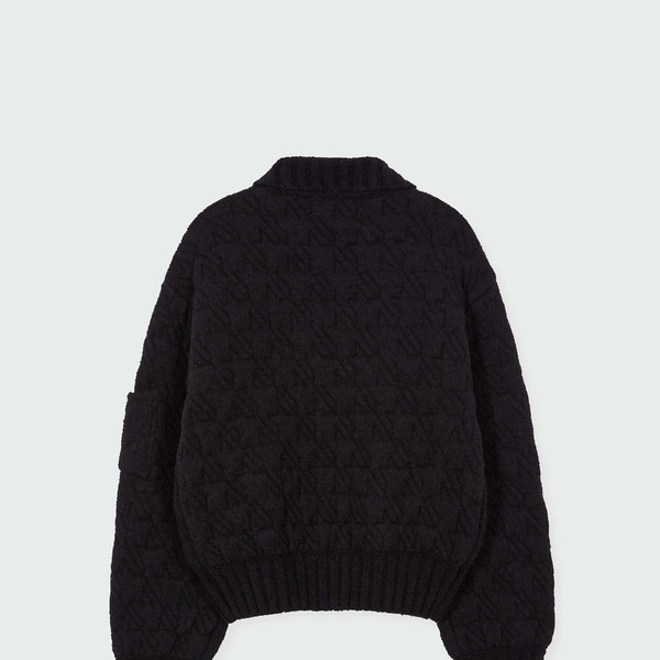 EENK★新商品^Back Knotted Jacket - Black★ Back Knotted Jacket - Black : EENK SHOP