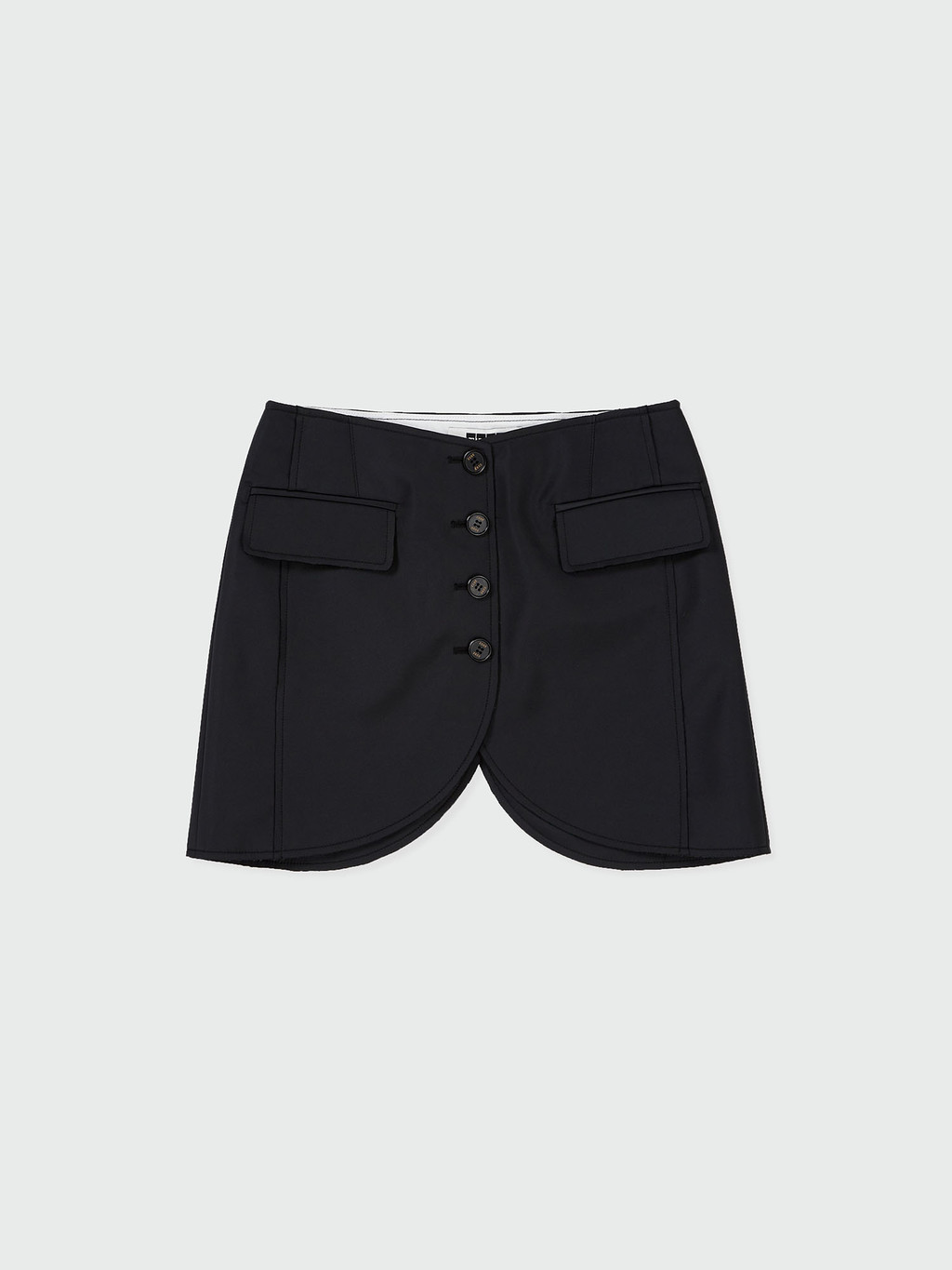 [EENK] / ☆ XOANON Open Front Skirt Belt / Black XOANON Open Front Skirt Belt - Black : EENK SHOP