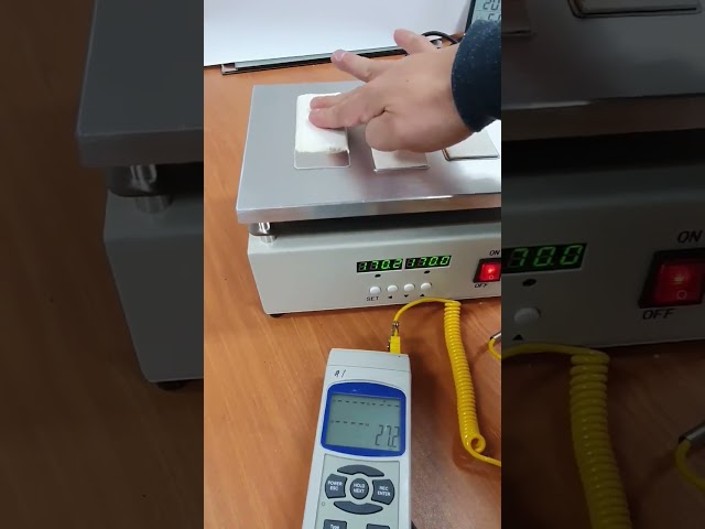 [Hot Plate Temperature Measurement Experiment] : Anexa Global Ltd - English