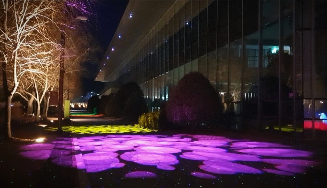 Suncheonman National Garden, Suncheon-si, Jeollanam-do  GOBO Projector, Lighting System 