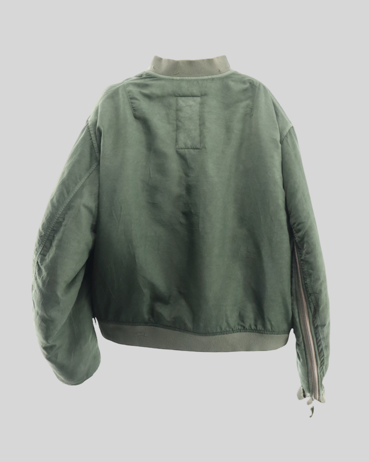 424×Alpha×SlamJam Ma-1 Bouble Zipped ALPHA INDUSTRIES×424×Slamjam ma-