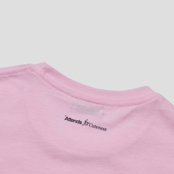 トップス attends Basic Tee Shirt (Baby Pink) Attends☆Baby pink tee shirt