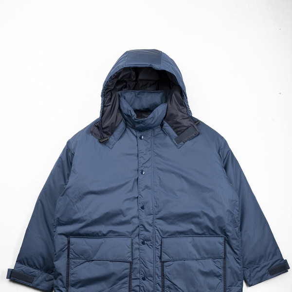 ジャケット・アウター Porter Classic - FLEECE GOWN COAT - NAVY ジャケット・アウター Porter Classic - FLEECE GOWN COAT