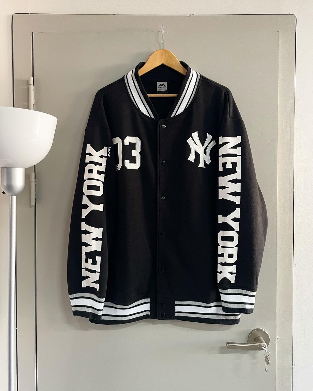 Majestic new york yankees sample cotton varsity 105 110 share the