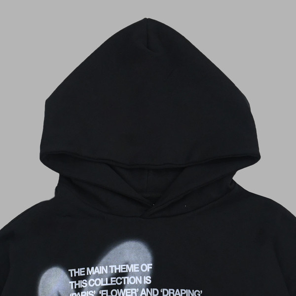 [THE MUSEUM VISITOR]★LOVE MULTI SPRAYED PRINTED HOODY HEART SPRAY PRINTED HOODY (WHITE) : THE MUSEUM VISITOR