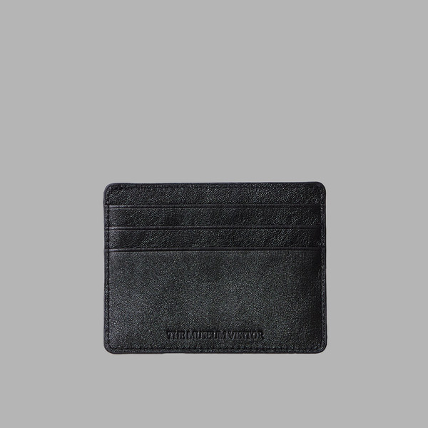【THE MUSEUM VISITOR】L LOGO CARD WALLET THE MUSEUM VISITOR】METAL LOGO CARD WALLET
