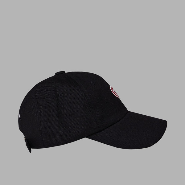 TV HEART LOGO BALLCAP (BLACK) : THE MUSEUM VISITOR