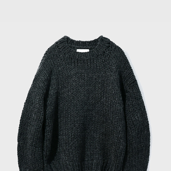 cord 코드 HANDMADE CREW-NECK COZY KNIT_CC