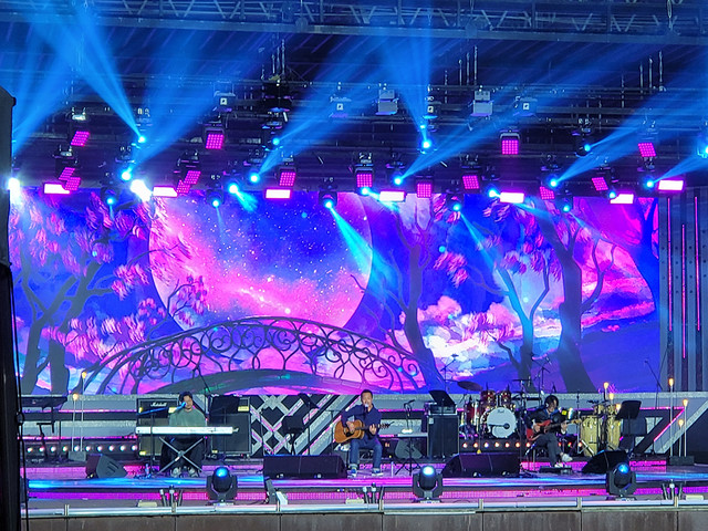 야외 대형무대 영상(LED)