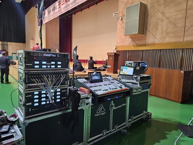 디지털 믹서 + 무선 리시버