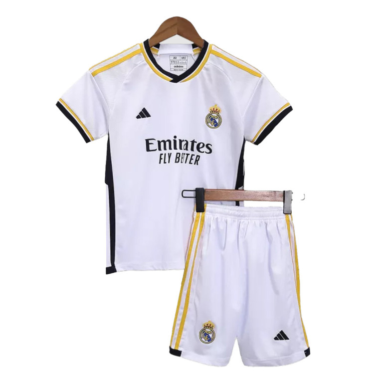 레알 마드리드 23-24 홈 유니폼 키즈 : 세상의 모든 유니폼 미즈브라운