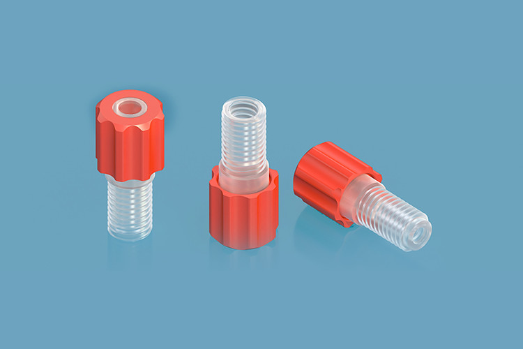 [Fitting] Pre-torque Flangeless Fittings two-piece set UNF나사탭 연결 아답터 피팅 ...
