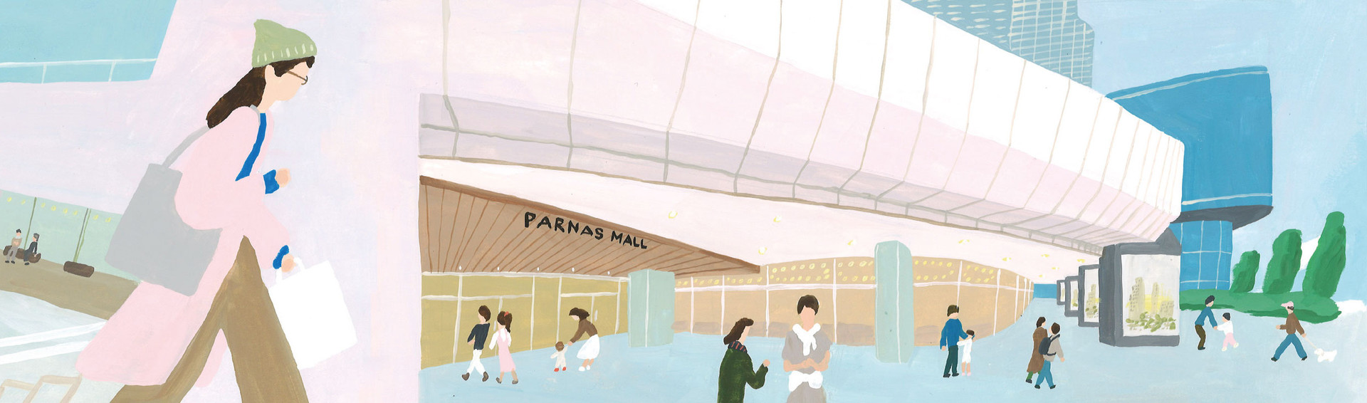 PARNAS MALL illustration 2023 Autumn