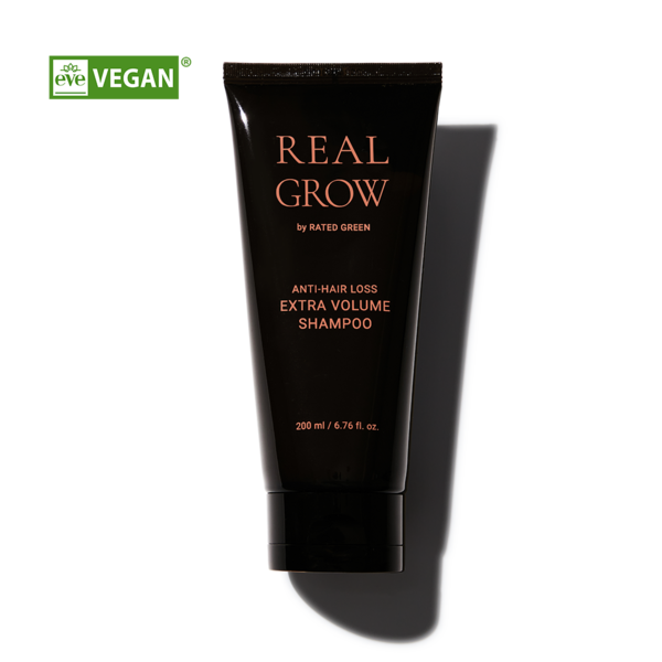 REAL GROW anti hair loss extra volume shampoo (200ml / 6.76 fl. oz.)