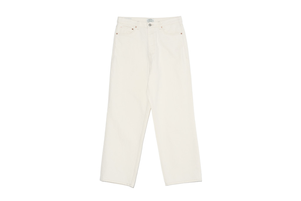 Wide Denim Pants 5P (Ecru)  </br>Price  96,000