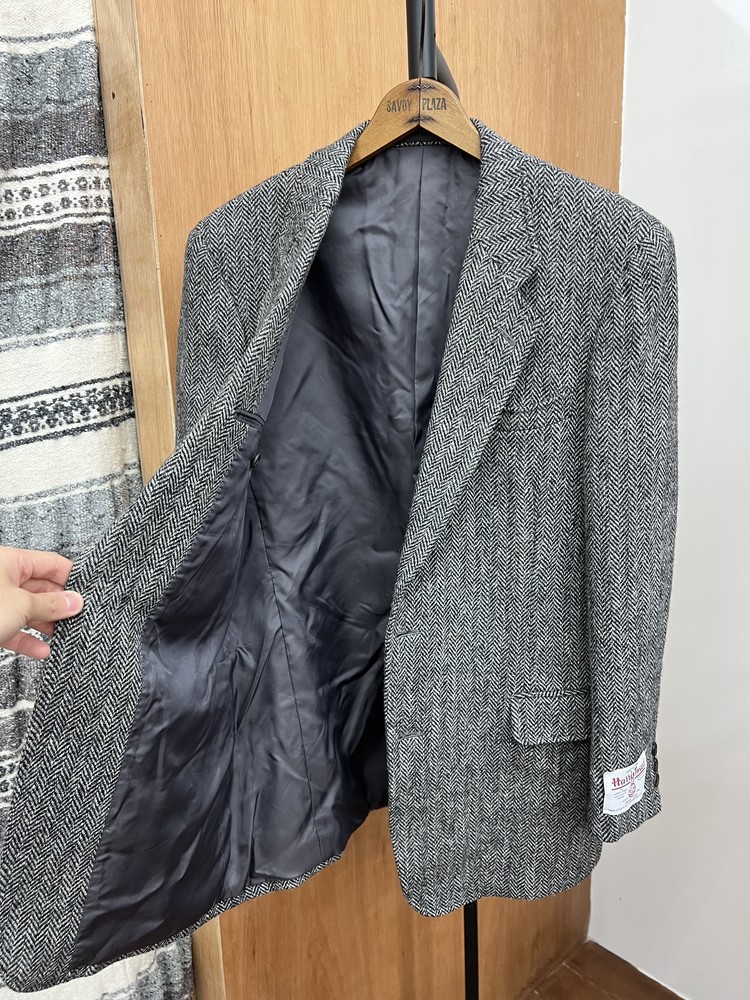 Harris Tweed 2B Herringbone Tweed Jacket (103) : 라이트하우스 스토어