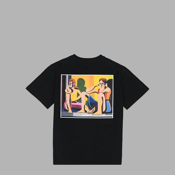 【THE MUSEUM VISITOR】TMV X UNC LETTERING T-SHIRTS (BLACK) TMV X UNC LETTERING T-SHIRTS (BLACK) _ [LAST수량] : THE