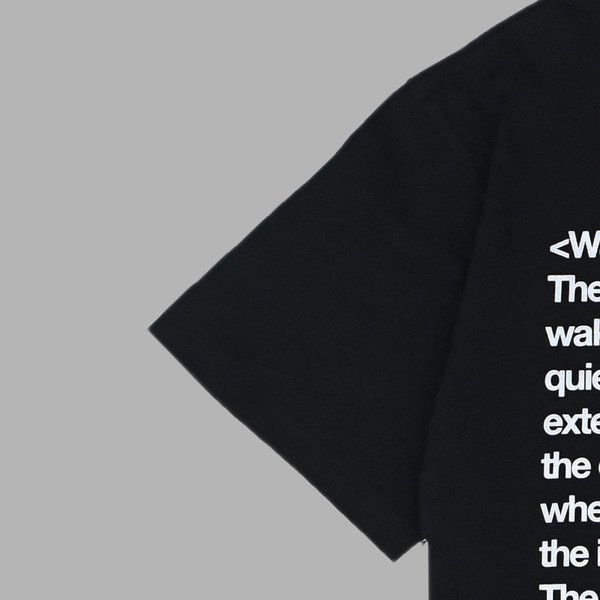 【THE MUSEUM VISITOR】TMV X UNC LETTERING T-SHIRTS (BLACK) TMV X UNC LETTERING T-SHIRTS (BLACK) _ [LAST수량] : THE