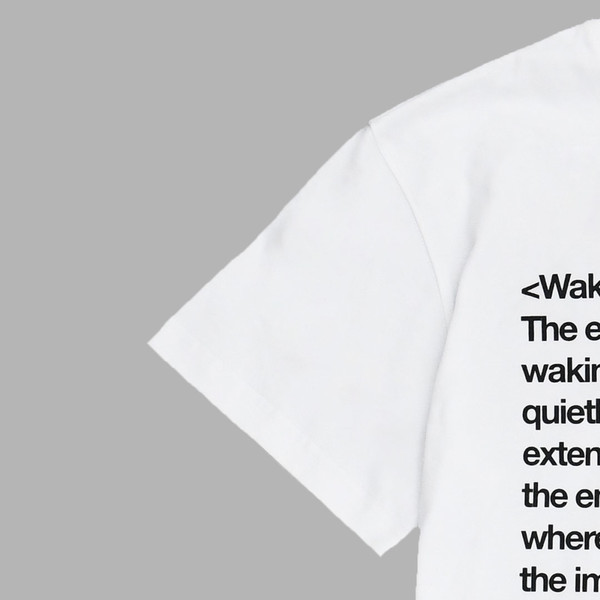 TMV X UNC LETTERING T-SHIRTS (WHITE) _ [LAST2장] : THE