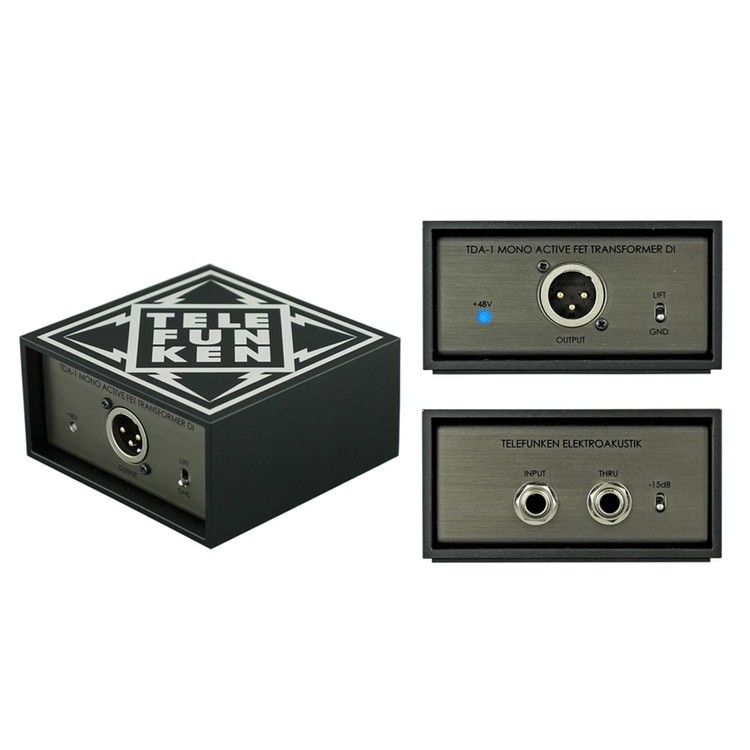 TELEFUNKEN TDA-2 アクティブステレオダイレクトボックス 訳あり TDA-2