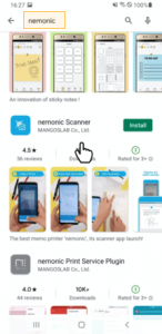 Nemonic Scanner App - Install : FAQ - Nemonic Label & Sticky Note Printer