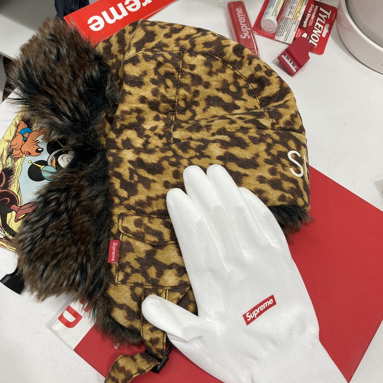 Supreme Leopard Trooper Hat 10AW 未使用｜キャップ