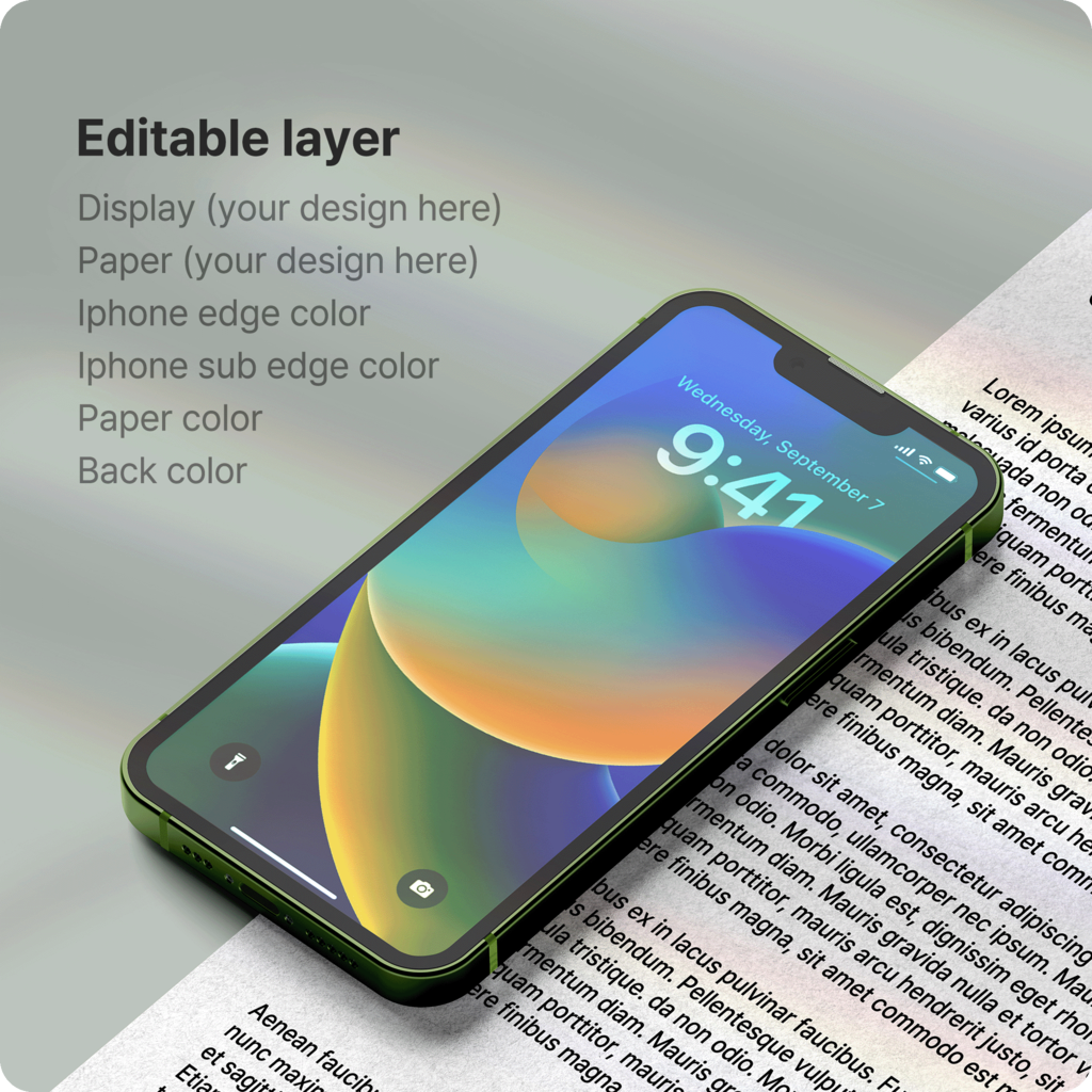 iPhone14 & document mockup : Fruited Design: Download Free mockups and  design resources.
