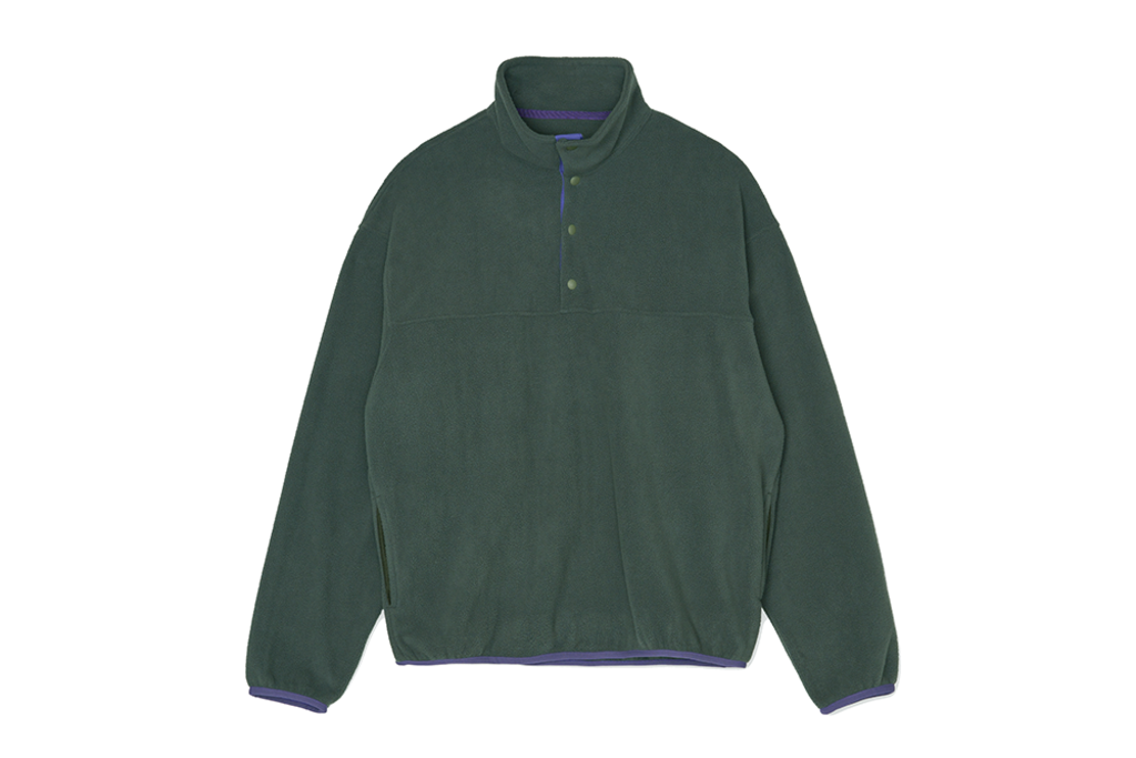 Fleece Easy Pullover (Olive Green)   </br>Price  89,000