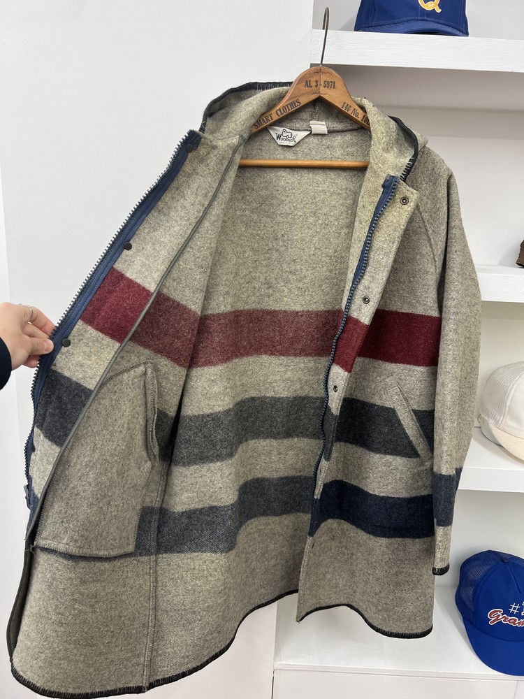 1970's Woolrich Hudson Bay Blanket Hooded Coat (103) 라이트하우스 스토어