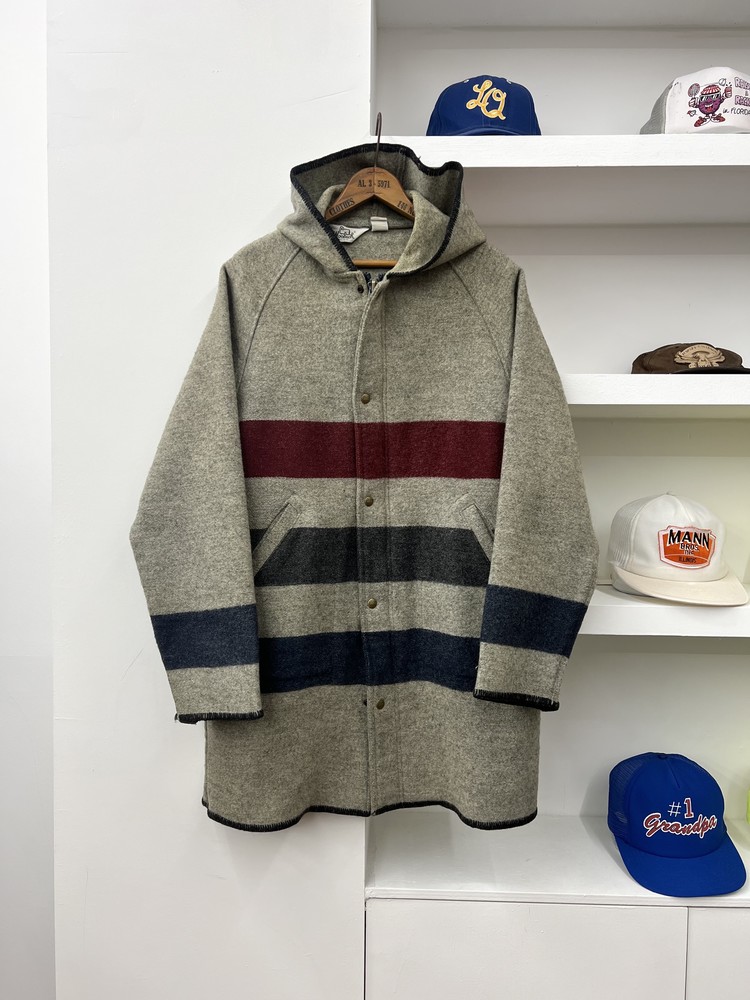 1970's Woolrich Hudson Bay Blanket Hooded Coat (103) 라이트하우스 스토어