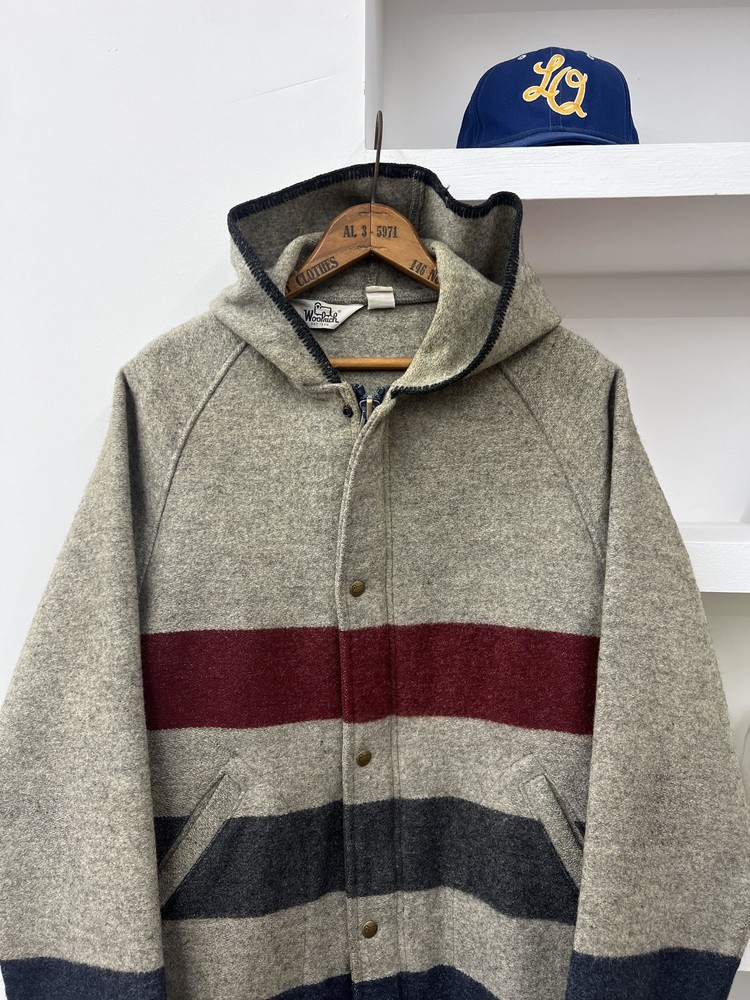 1970's Woolrich Hudson Bay Blanket Hooded Coat (103) 라이트하우스 스토어