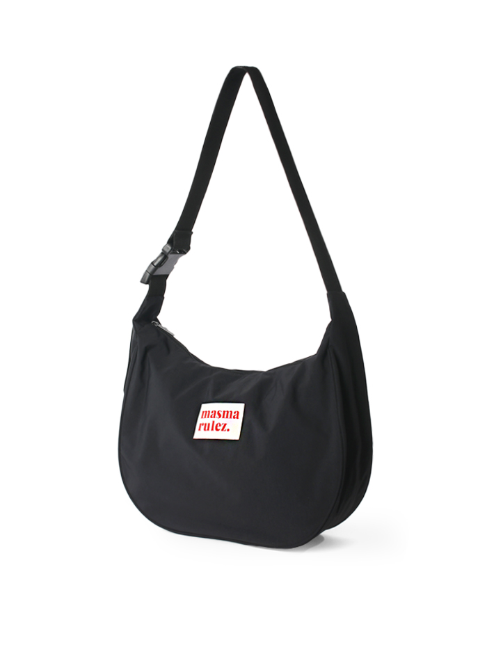 Halfmoon cross bag_black : Masmarulez [마스마룰즈]