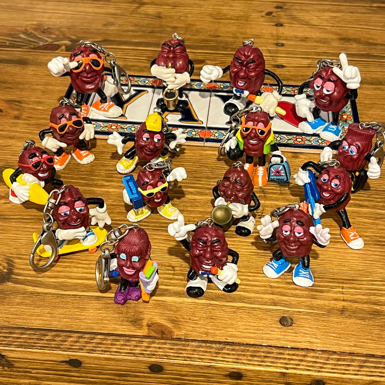 California Raisins Keychain, 1987 : Yayshop 예이샵