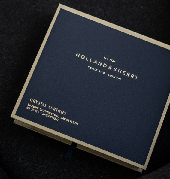 HOLLAND&SHERRY - CRYSTAL SPRINGS : Classy M Bespoke