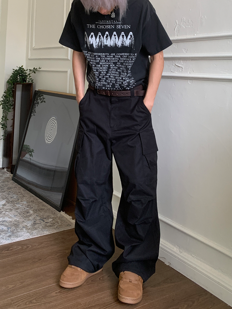 ファッション通販】 POH tourniquet metal funk strap jeans - パンツ