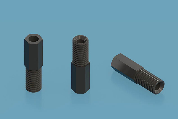 [Fitting] Anti-twist Flangeless Fitting UNF 나사탭 아답터 피팅 PP,PTFE 재질 1/4 ...