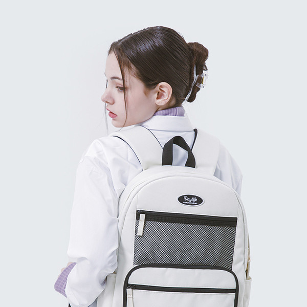 [DAYLIFE] 2022 ★新商品★ MULTI POCKET BACKPACK #IVORY DAYLIFE MULTI POCKET BACKPACK - DAYLIFE | 60% - Asian