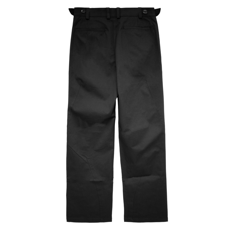 INDEX 3 SIDE DARTED PANTS (BLACK) Easel,Laboratory