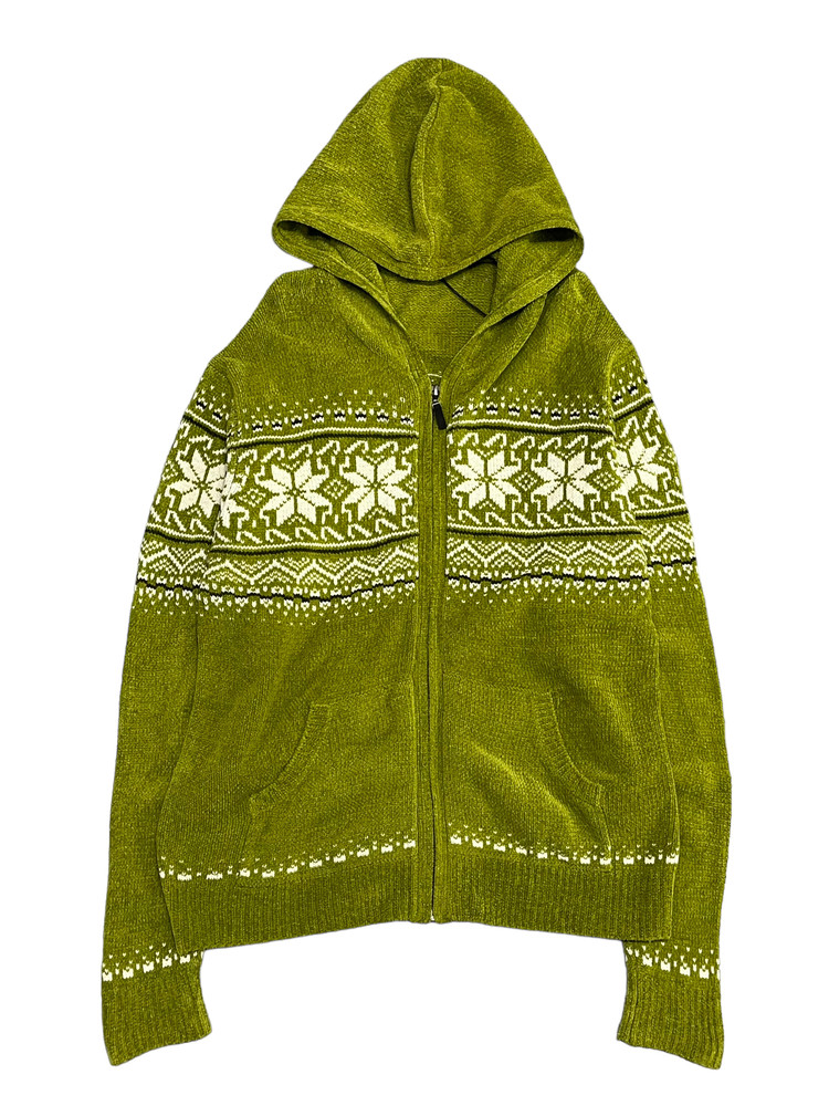 TOPVALU knit zip up : RAG STORE