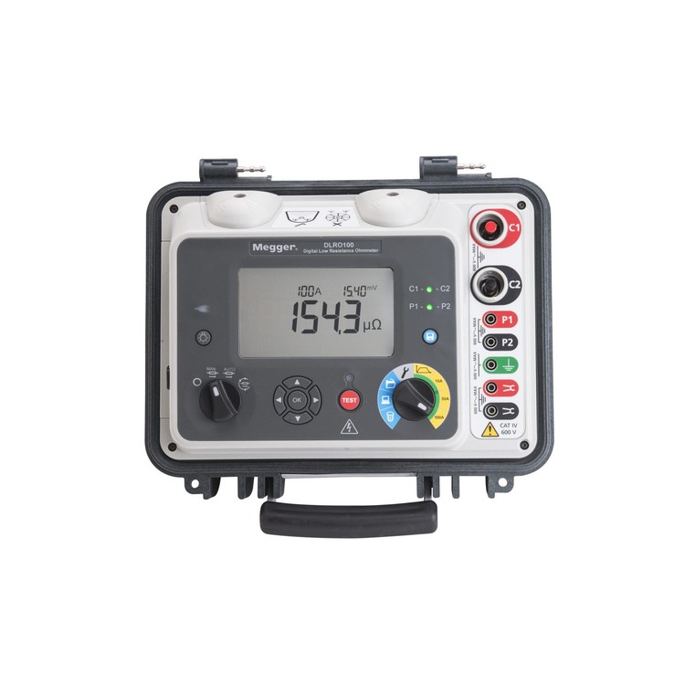 MEGGER 메거 DLRO100 – 저저항 측정기 시리즈 DLRO100E DLRO100EB DLRO100X DLRO100XB DLRO100H DLRO100HB