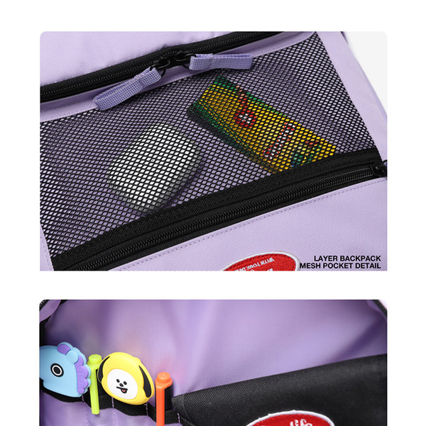 [DAYLIFE] 2022 ★新商品★ LAYER BACKPACK #PURPLE DAYLIFE LAYER BACKPACK (PURPLE) : DAYLIFE - Inspired by the