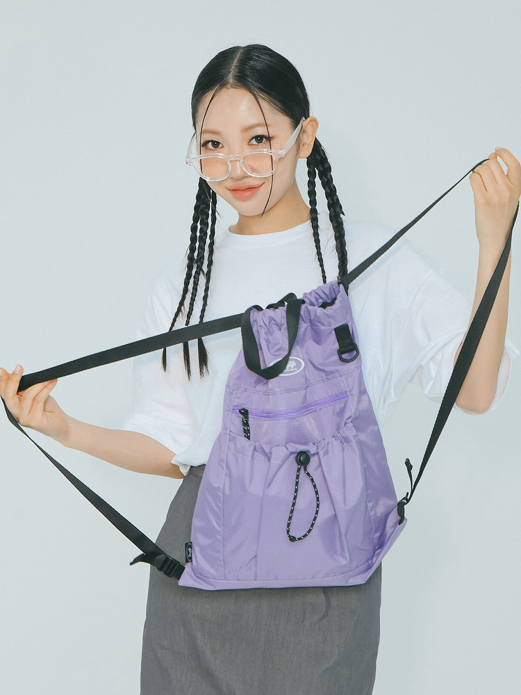 DAYLIFE ACTIVE GYM SACK (PURPLE) : デイライフ - 私たちが好き