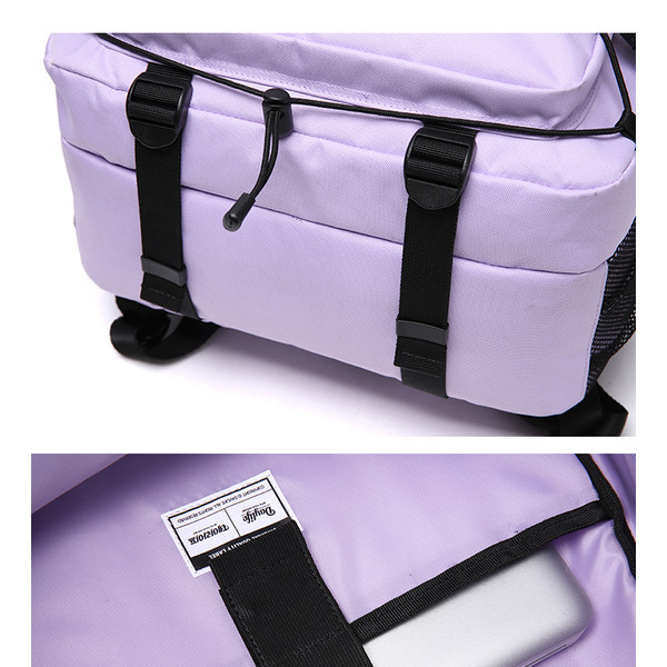 [DAYLIFE] 2022 ★新商品★ DOUBLE STRING BACKPACK #PURPLE 182b711acab07.jpg