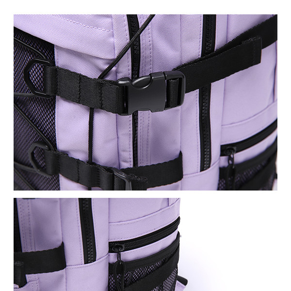 [DAYLIFE] 2022 ★新商品★ DOUBLE STRING BACKPACK #PURPLE DAYLIFE] 2022 ☆新商品☆ DOUBLE STRING BACKPACK #PURPLE