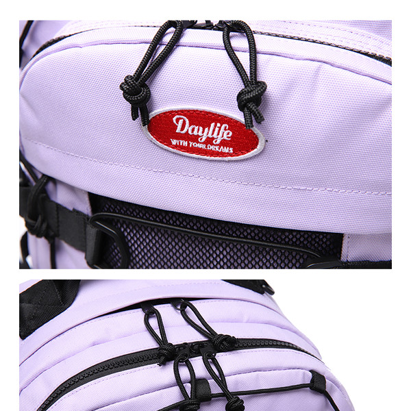 [DAYLIFE] 2022 ★新商品★ MULTI POCKET BACKPACK #PURPLE DAYLIFE MULTI POCKET BACKPACK (PURPLE) : DAYLIFE - Inspired