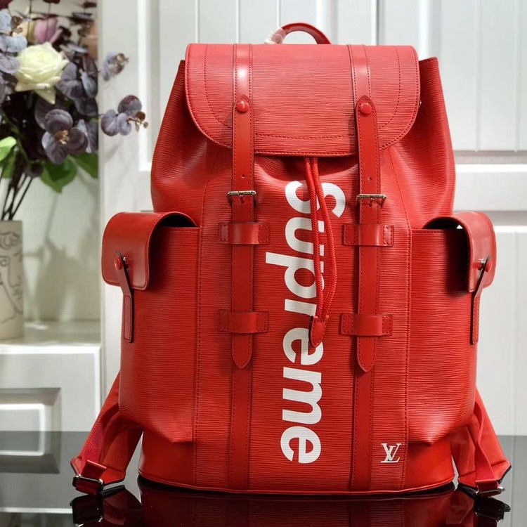 Fake supreme backpack sale