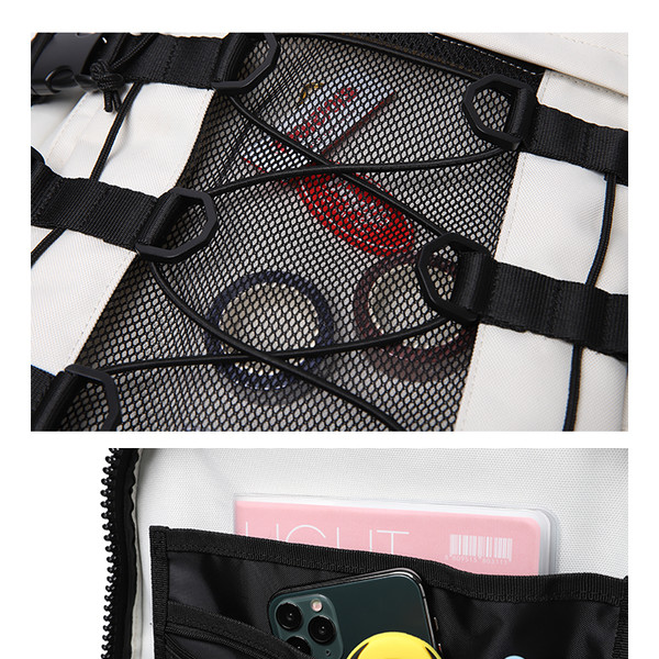 DAYLIFE DOUBLE STRING BACKPACK (IVORY) : デイライフ - 私たち